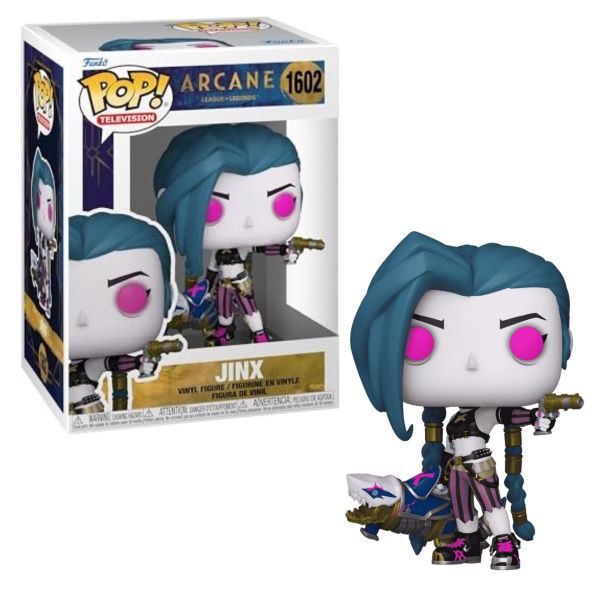 FUNKO POP ARCANE Jinx 1602 In box (11x16cm) …x6…X36
